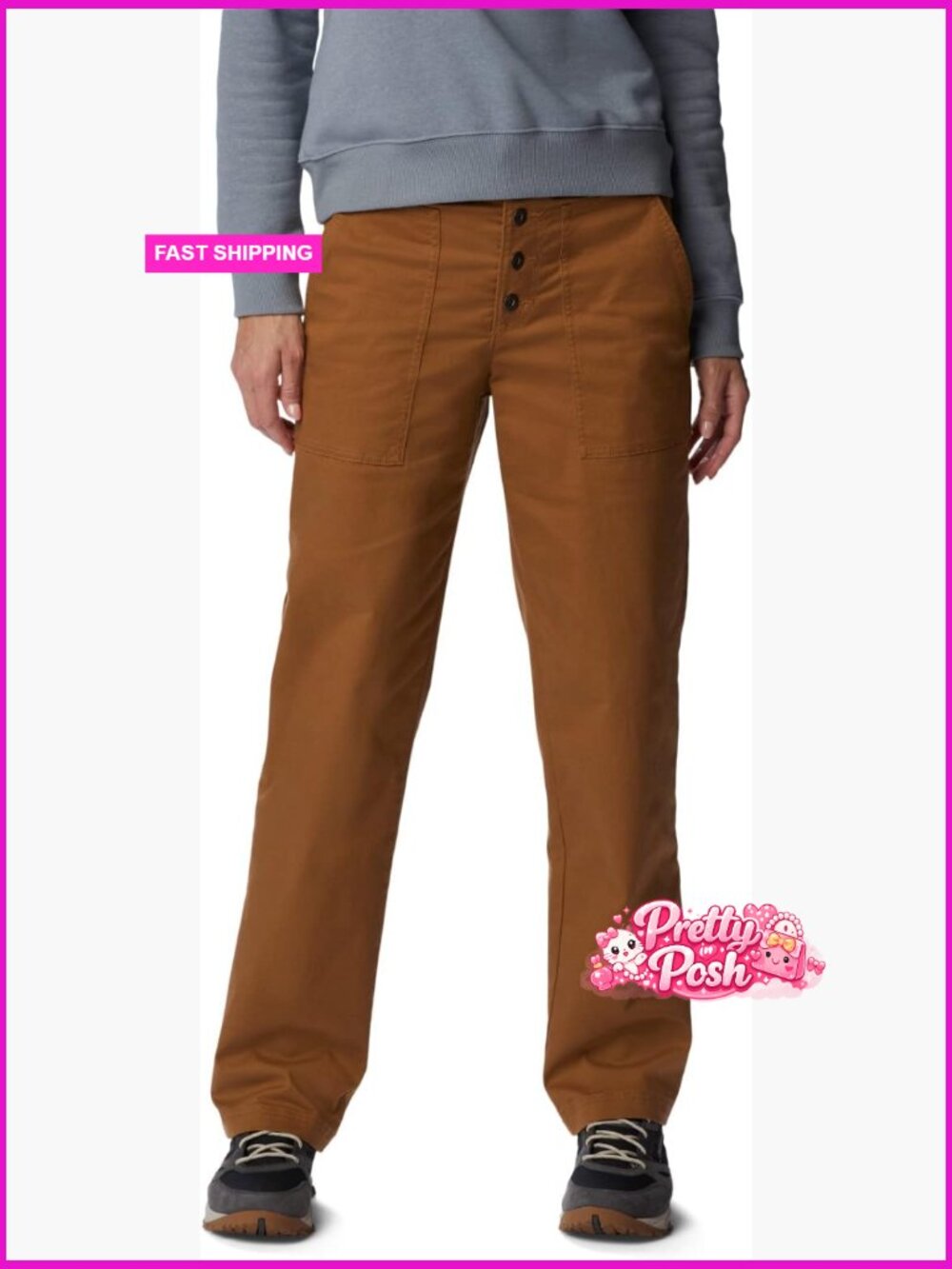 Stretch Cotton Pants for Hiking and Outdoor Activities